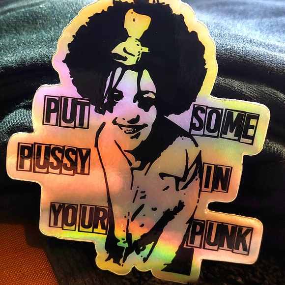 Poly Styrene Holographic Stickers (X-ray Spex) - Picture 4 of 5